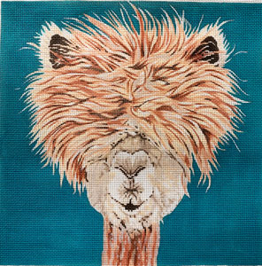 click here to view larger image of Alpaca (hand painted canvases)