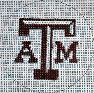 click here to view larger image of Flask - Texas A&M (hand painted canvases)