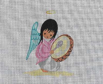 click here to view larger image of Angel Drummer (hand painted canvases)