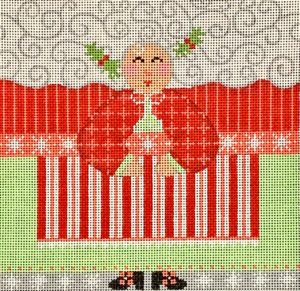 click here to view larger image of Mrs Santa Roll Up - Medium  (hand painted canvases)