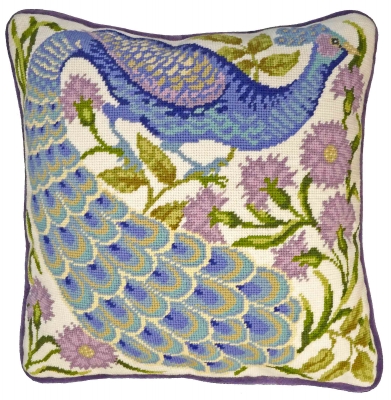 click here to view larger image of Peacock (needlepoint kits)