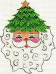click here to view larger image of Santa Tree Hat (hand painted canvases)