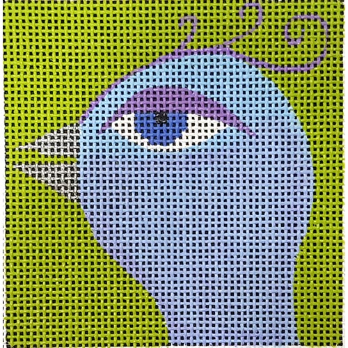 click here to view larger image of Lavender Eyeshadow Square (hand painted canvases)