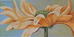 click here to view larger image of Morning Daisy - Yellow Gerber Daisy (hand painted canvases)