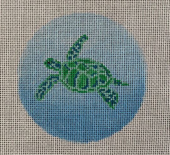 click here to view larger image of Sea Turtle (small) (hand painted canvases)