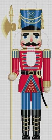 click here to view larger image of Nutcracker Stand-Up - Soldier (hand painted canvases)