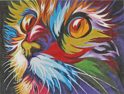 click here to view larger image of Cats Watching You (hand painted canvases)