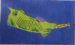 click here to view larger image of Cowfish (hand painted canvases)