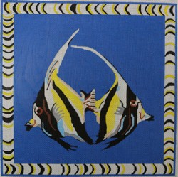 click here to view larger image of Moorish Idols (hand painted canvases)
