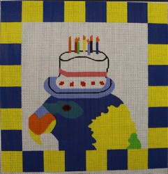 click here to view larger image of Party Parrot (hand painted canvases)