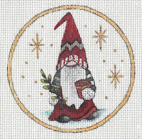 click here to view larger image of Gnome Ornament IV (hand painted canvases)