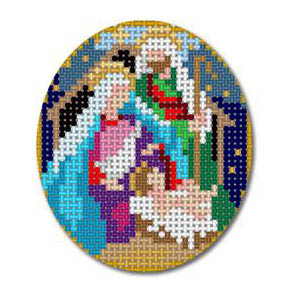 click here to view larger image of Nativity - Holy Family (hand painted canvases)