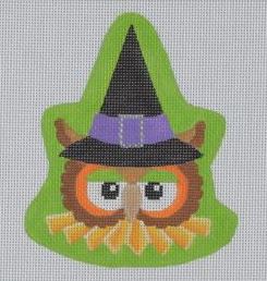 click here to view larger image of Owl Witch (hand painted canvases)