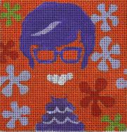 click here to view larger image of Austin Powers - Movie Coaster (hand painted canvases)