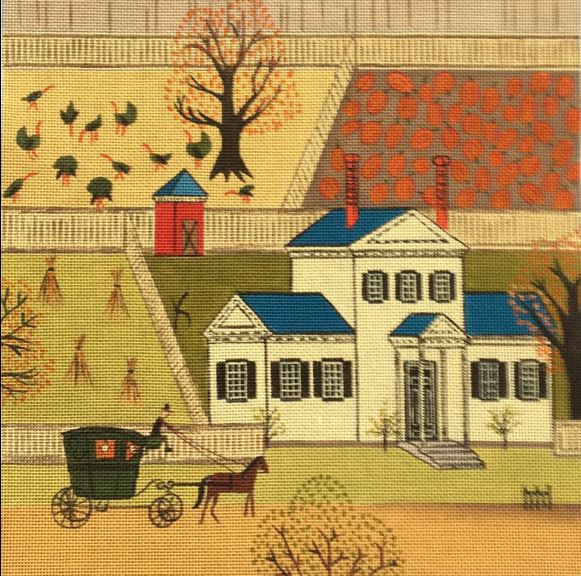 click here to view larger image of Gentlemans Farm (hand painted canvases)