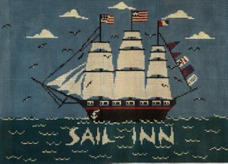 click here to view larger image of Sail Inn (hand painted canvases)