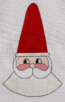 click here to view larger image of Holly Jolly Santa  (hand painted canvases)
