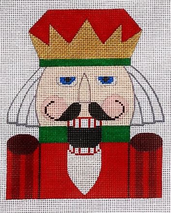 click here to view larger image of Nutcracker Santa  (hand painted canvases)