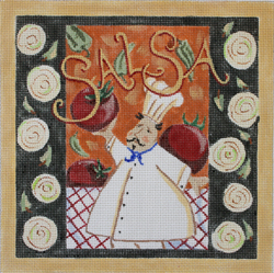 click here to view larger image of Chef - Salsa (hand painted canvases)