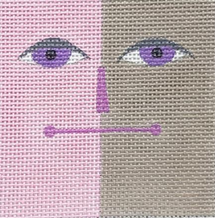 click here to view larger image of Lavender Eyes (hand painted canvases)