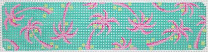 click here to view larger image of Lilly-inspired Palm Trees Cuff (hand painted canvases 2)