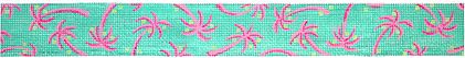 click here to view larger image of Lilly-inspired Palm Trees Belt (hand painted canvases 2)