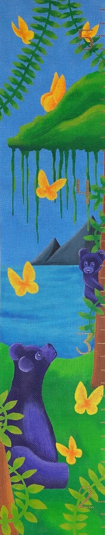 click here to view larger image of Bear Growth Tracker (hand painted canvases)