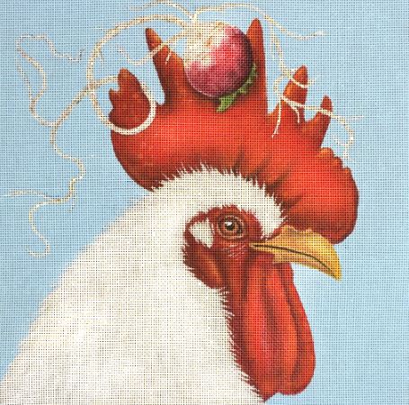 click here to view larger image of Oscar the Rooster (hand painted canvases)
