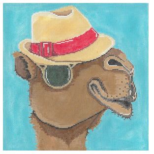 click here to view larger image of Carl the Camel (hand painted canvases)