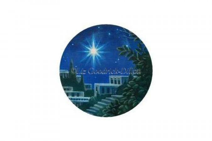 click here to view larger image of Star and City (hand painted canvases)