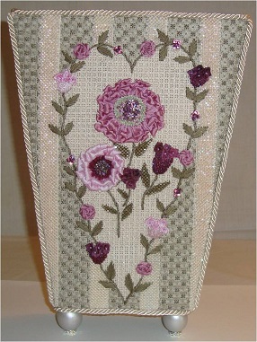 click here to view larger image of Elegant Vase (hand painted canvases)