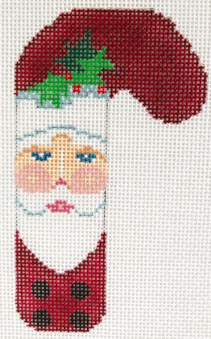 click here to view larger image of Santa Cane Set (hand painted canvases)