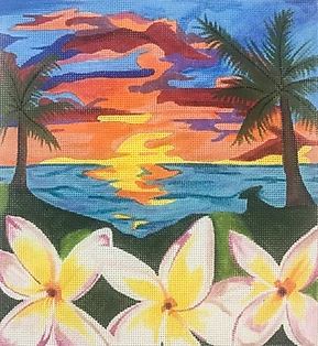 click here to view larger image of Hawaiian Bliss (hand painted canvases)