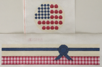 click here to view larger image of Flag Cake (hand painted canvases)