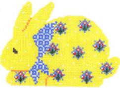 click here to view larger image of Yellow Rabbit (hand painted canvases)