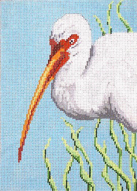 click here to view larger image of White Ibis (hand painted canvases)