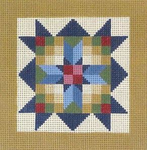click here to view larger image of Scotch Stitch Sampler (hand painted canvases)