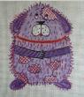 click here to view larger image of Sitter Critter - Patches (hand painted canvases)