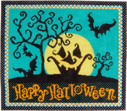 click here to view larger image of Happy Halloween Night (hand painted canvases)