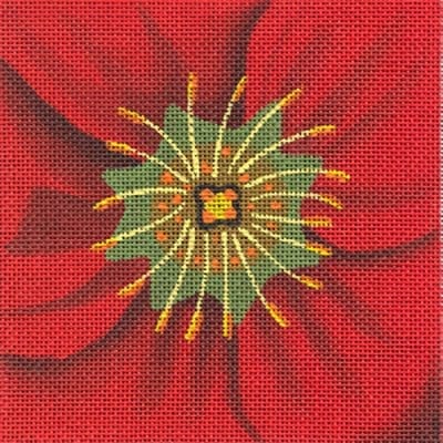 click here to view larger image of Potentilla Coaster (hand painted canvases)
