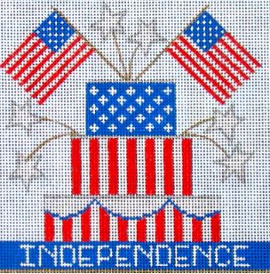 click here to view larger image of Independence (hand painted canvases)