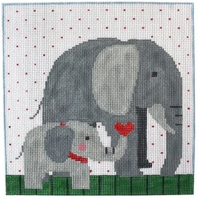click here to view larger image of Elephants (hand painted canvases)