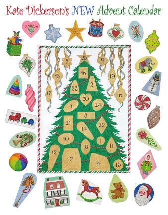 click here to view larger image of Advent Christmas Tree Stitch Guide (books)