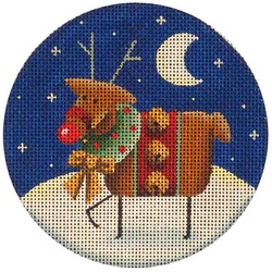 click here to view larger image of Rudolph (hand painted canvases)