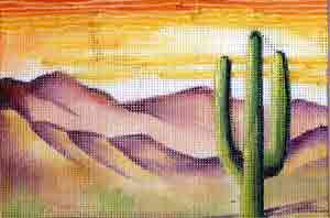 click here to view larger image of From the Desert (hand painted canvases)