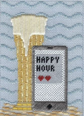 click here to view larger image of Beach Drink - Beer Drink (hand painted canvases)