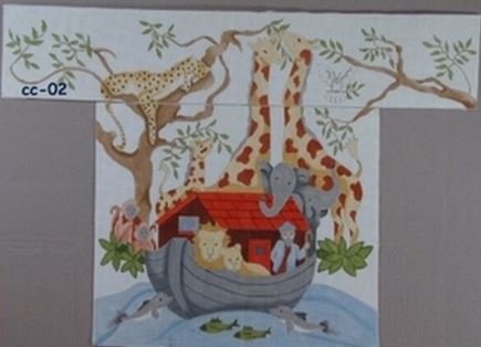 click here to view larger image of Noahs Ark  (hand painted canvases)