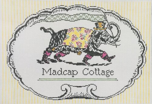 click here to view larger image of Something Madcap this Way Comes (hand painted canvases)