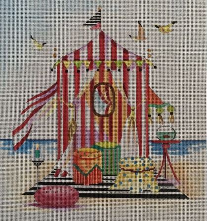 click here to view larger image of Beach Tent (hand painted canvases)
