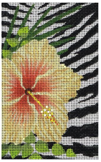 click here to view larger image of Wild Hibiscus (hand painted canvases)